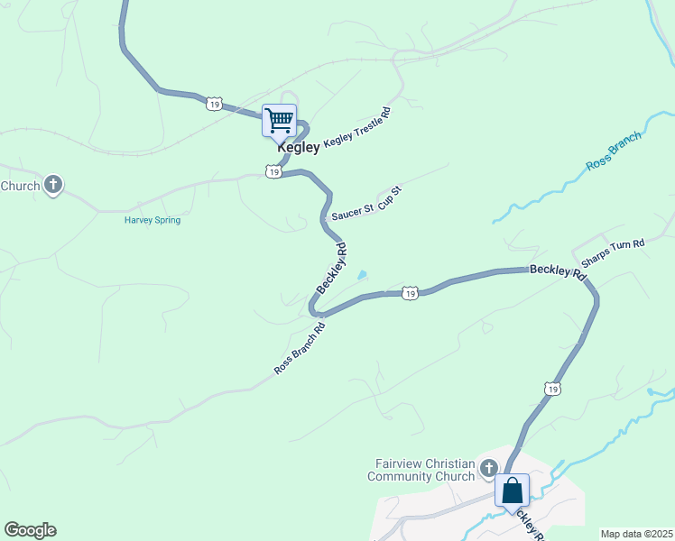 map of restaurants, bars, coffee shops, grocery stores, and more near in Kegley