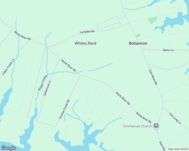 map of restaurants, bars, coffee shops, grocery stores, and more near 808 North River Road in Bohannon