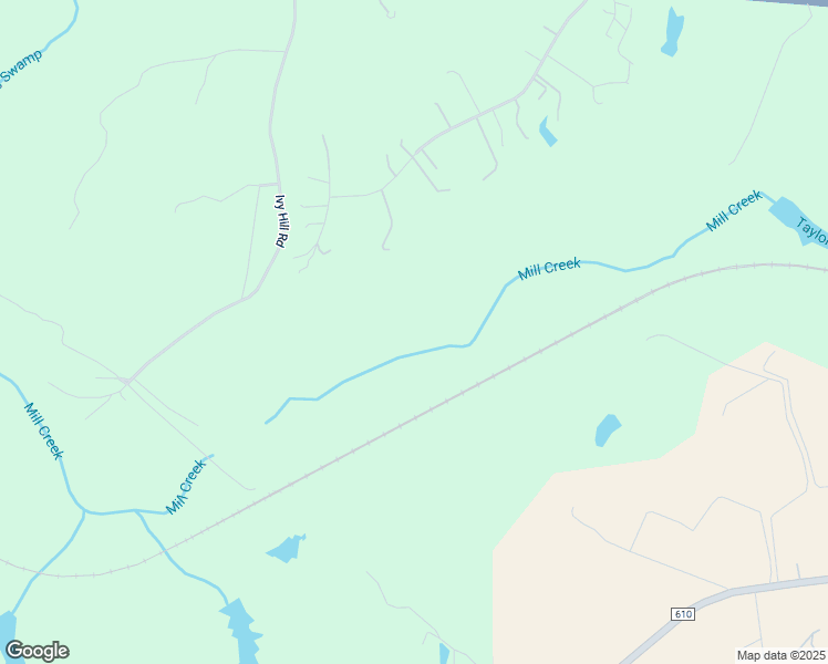map of restaurants, bars, coffee shops, grocery stores, and more near 278 Ivy Hill Road in Toano