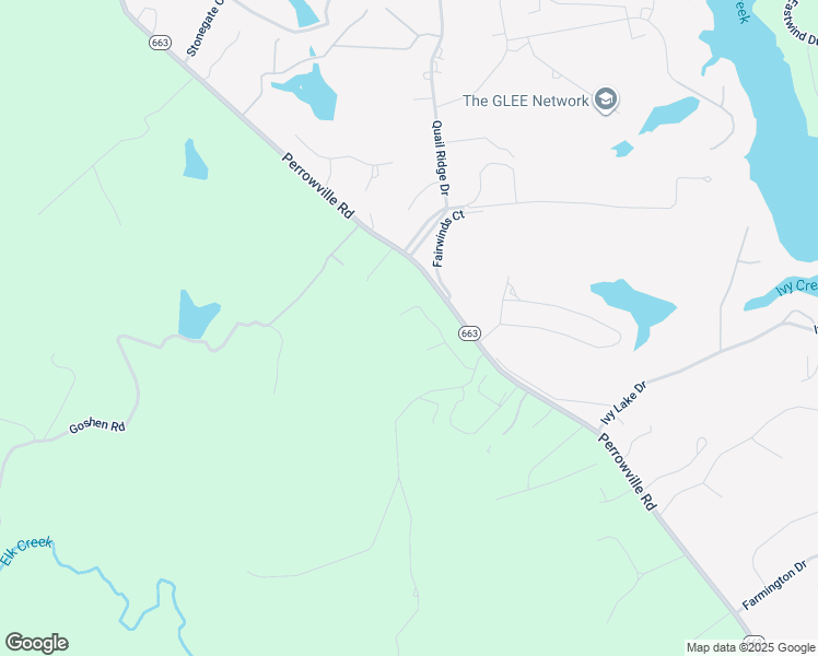 map of restaurants, bars, coffee shops, grocery stores, and more near 1044 Maple Leaf Court in Forest