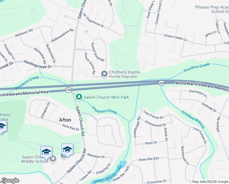 map of restaurants, bars, coffee shops, grocery stores, and more near 5120 Timbercreek Drive in Richmond