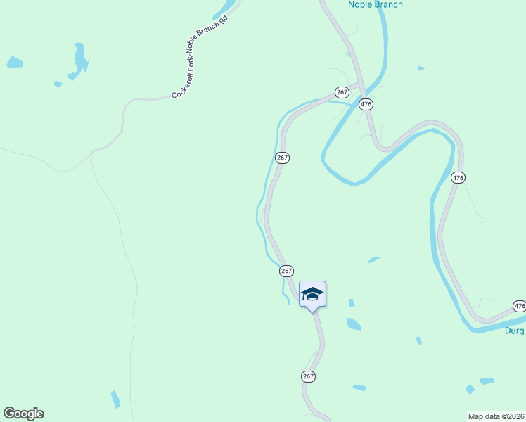 map of restaurants, bars, coffee shops, grocery stores, and more near Boggs Lane in Perry County