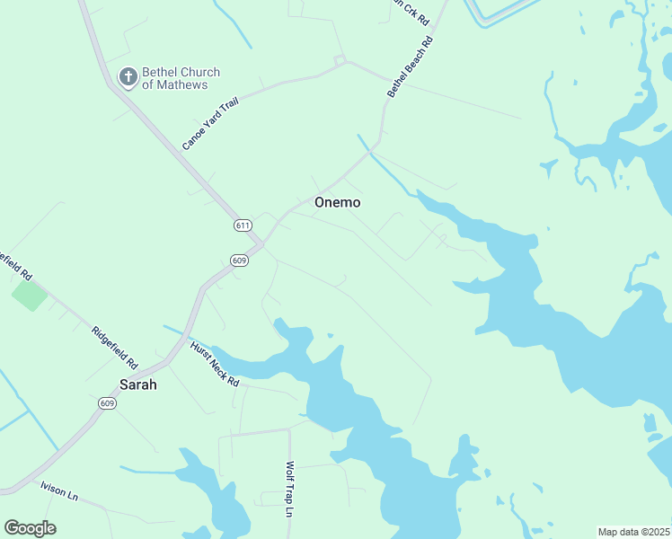 map of restaurants, bars, coffee shops, grocery stores, and more near 173 Piney Point Road in Onemo