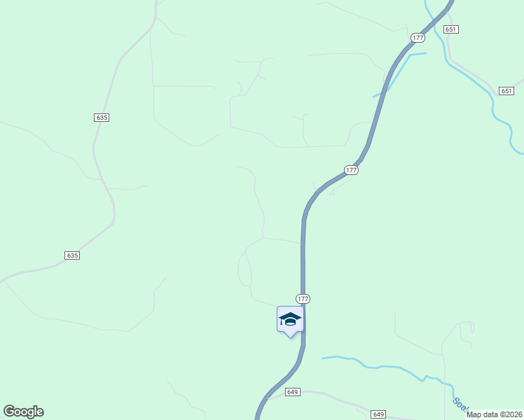 map of restaurants, bars, coffee shops, grocery stores, and more near 6867 Missouri 177 in Cape Girardeau