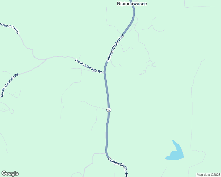 map of restaurants, bars, coffee shops, grocery stores, and more near 44327 California 49 in Ahwahnee