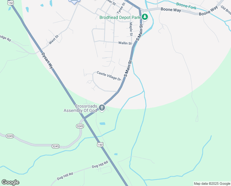 134136 Castle Village Drive, Brodhead KY Walk Score