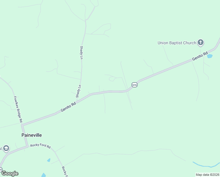 map of restaurants, bars, coffee shops, grocery stores, and more near 22560 Genito Road in Amelia Court House