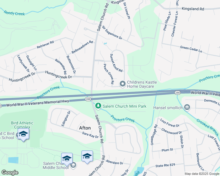 map of restaurants, bars, coffee shops, grocery stores, and more near 5301 White Pickett Lane in Richmond
