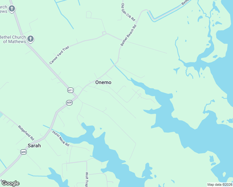 map of restaurants, bars, coffee shops, grocery stores, and more near Piney Point Road in Onemo