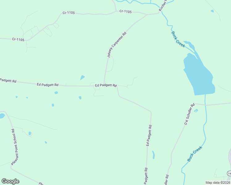 map of restaurants, bars, coffee shops, grocery stores, and more near 968 Ed Padgett Road in Waynesburg