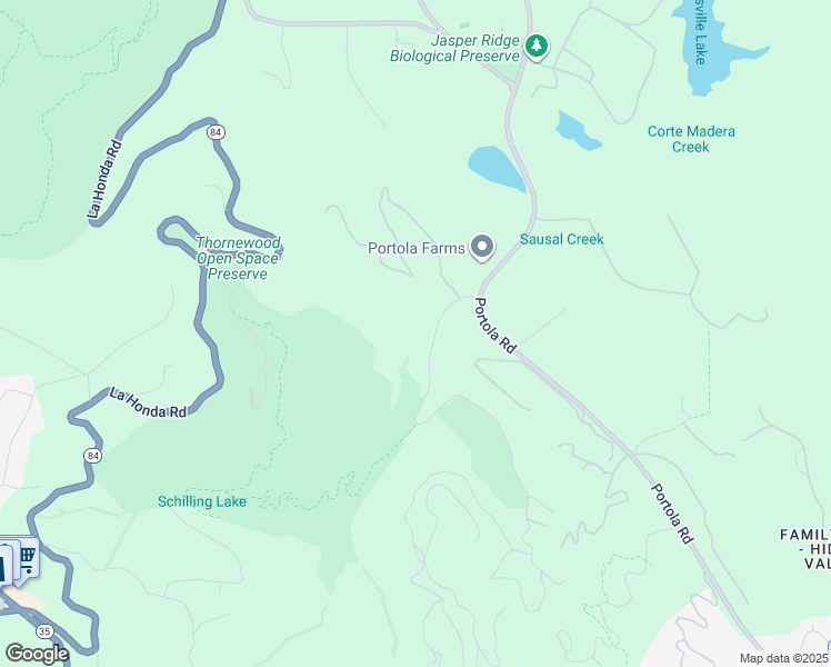 map of restaurants, bars, coffee shops, grocery stores, and more near 26 Old La Honda Road in Woodside
