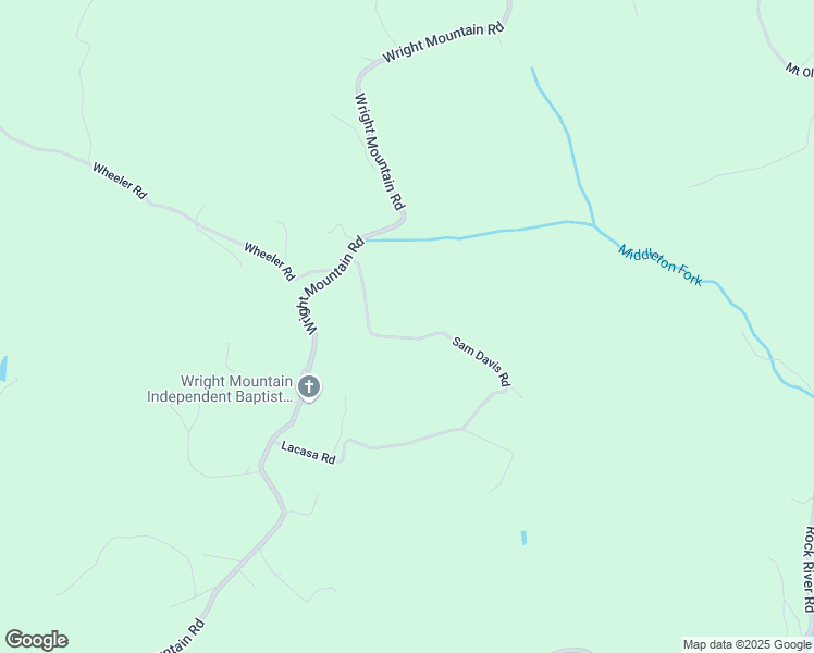 map of restaurants, bars, coffee shops, grocery stores, and more near 382 Sam Davis Road in Rock