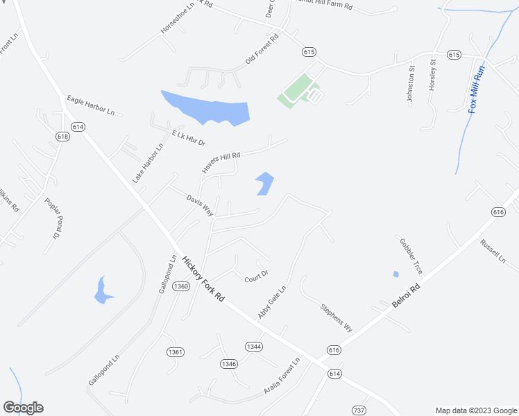 map of restaurants, bars, coffee shops, grocery stores, and more near 4703 Davis Way in Gloucester Courthouse