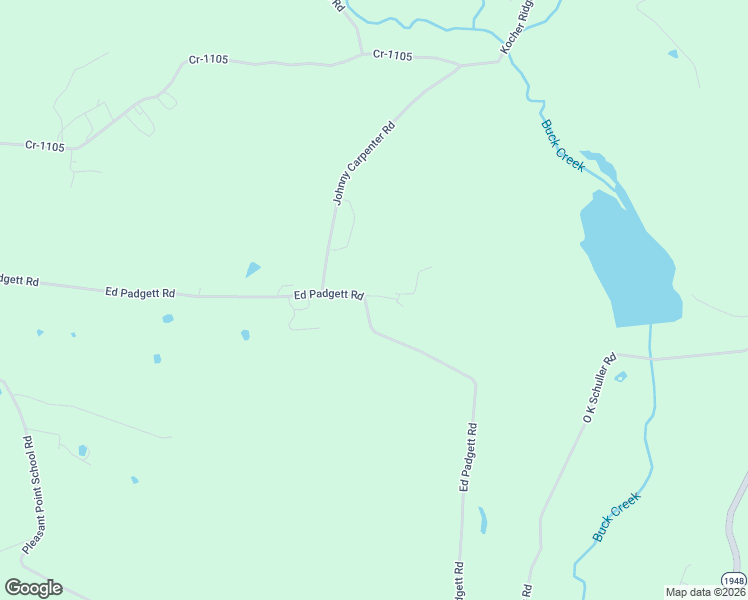 map of restaurants, bars, coffee shops, grocery stores, and more near 968 Ed Padgett Road in Waynesburg
