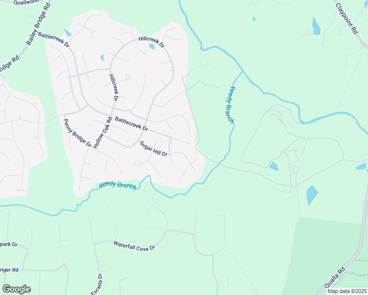 map of restaurants, bars, coffee shops, grocery stores, and more near 11936 Sugar Hill Drive in Midlothian