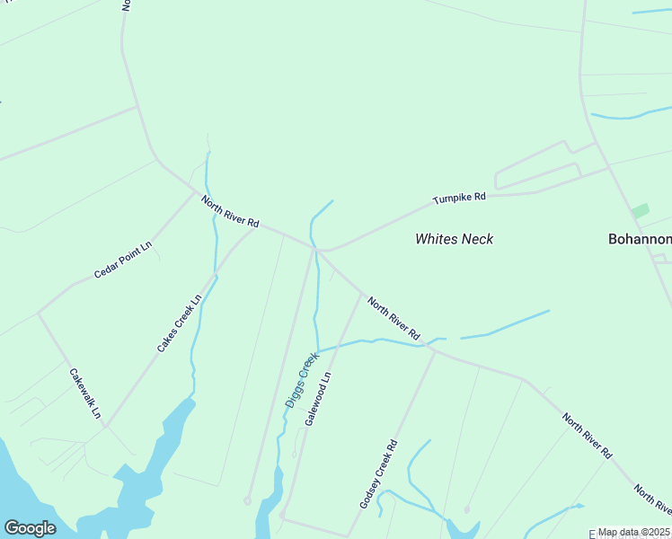 map of restaurants, bars, coffee shops, grocery stores, and more near 1268 North River Road in Bohannon