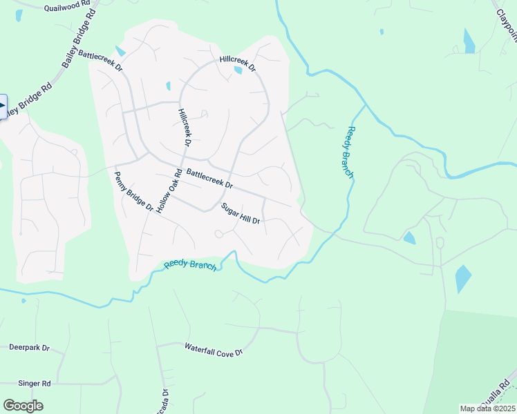 map of restaurants, bars, coffee shops, grocery stores, and more near 8806 Bailey Creek Road in Midlothian
