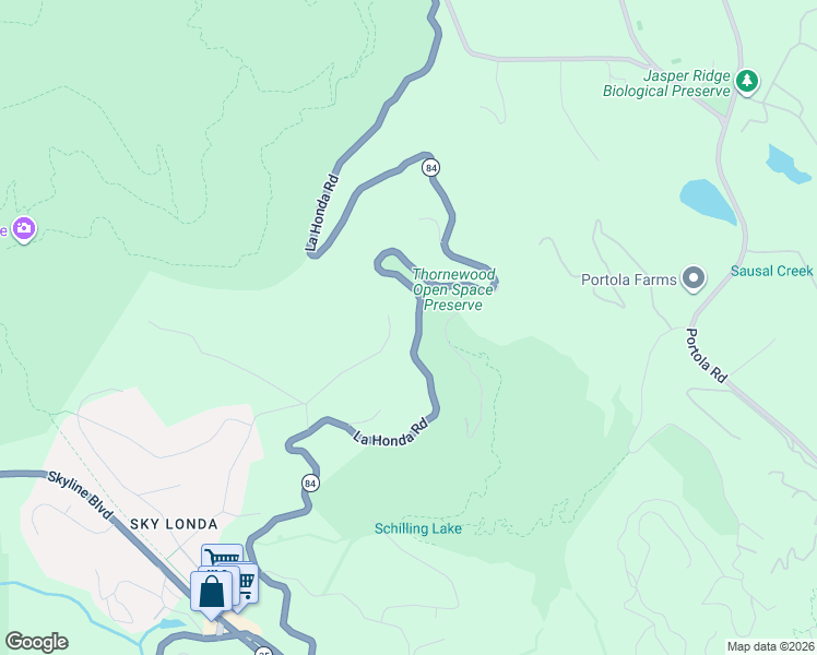 map of restaurants, bars, coffee shops, grocery stores, and more near 168 Sunrise Drive in Woodside