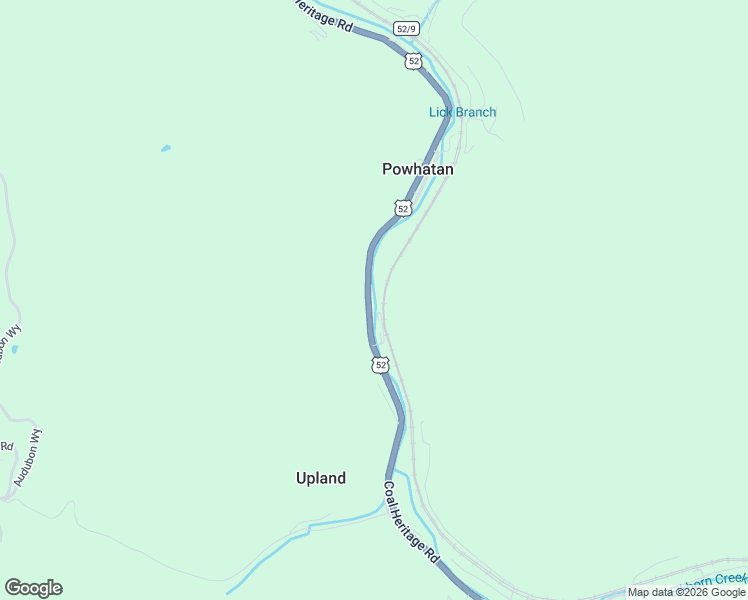 map of restaurants, bars, coffee shops, grocery stores, and more near 35533 Coal Heritage Road in Northfork