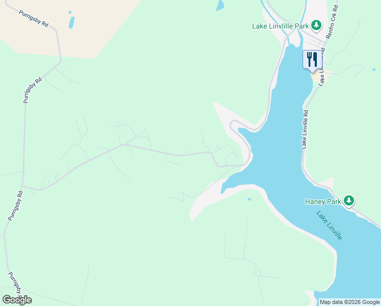 map of restaurants, bars, coffee shops, grocery stores, and more near 657 Barnett Road in Brodhead