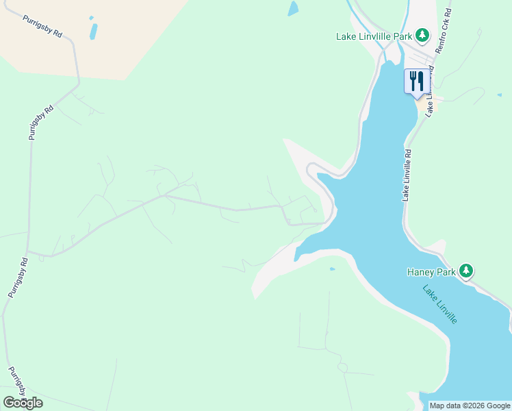 map of restaurants, bars, coffee shops, grocery stores, and more near 657 Barnett Road in Brodhead