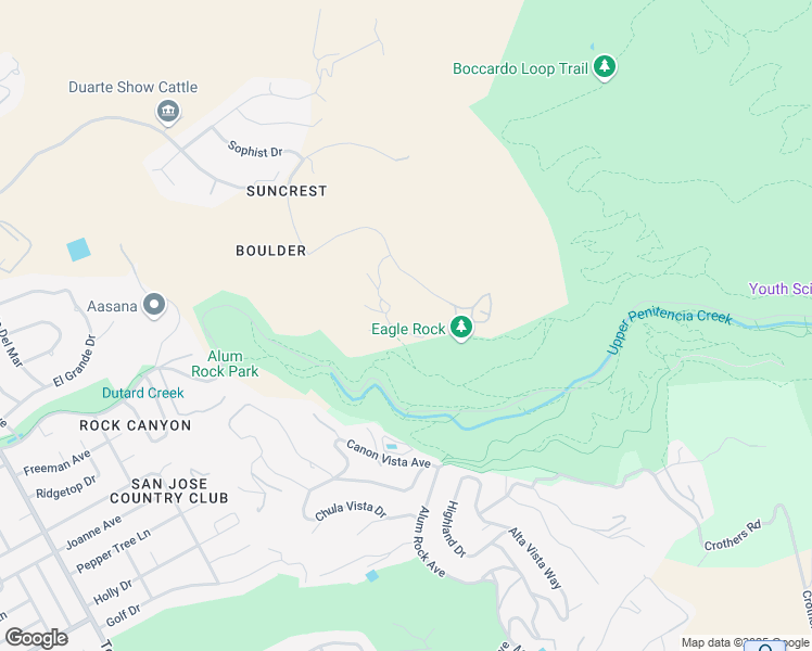 map of restaurants, bars, coffee shops, grocery stores, and more near 720 Lariat Lane in San Jose