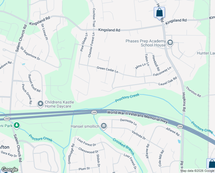 map of restaurants, bars, coffee shops, grocery stores, and more near 4308 Laurel Oak Road in Richmond