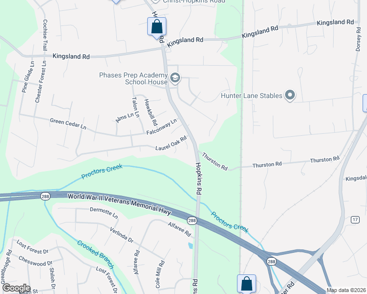 map of restaurants, bars, coffee shops, grocery stores, and more near 9100 Hopkins Road in Richmond