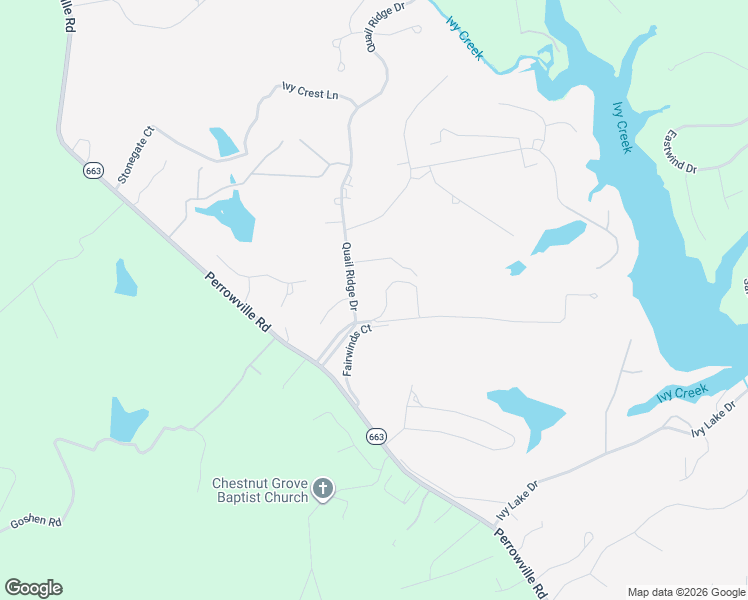 map of restaurants, bars, coffee shops, grocery stores, and more near 1148 Ivy Hill Drive in Forest