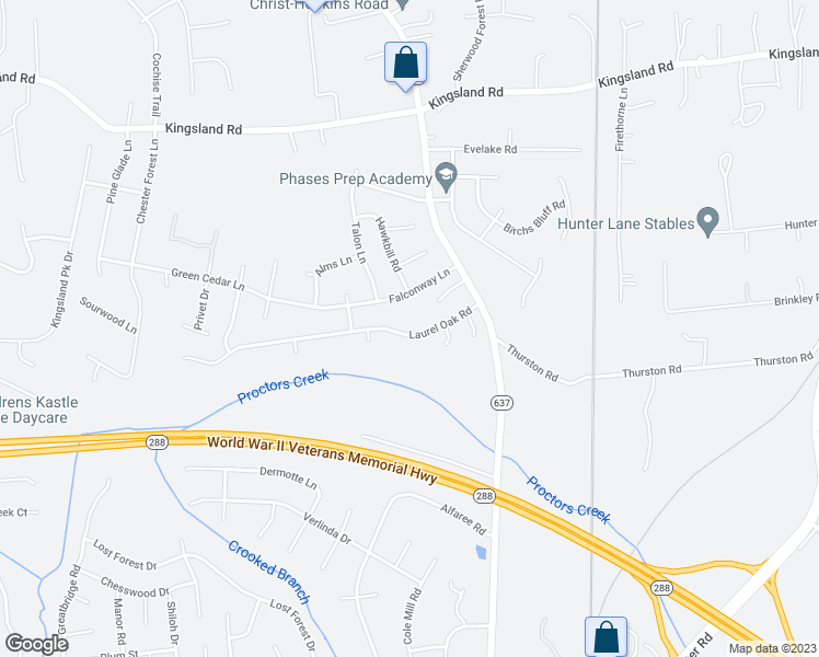 map of restaurants, bars, coffee shops, grocery stores, and more near 4148 Laurel Oak Road in Richmond