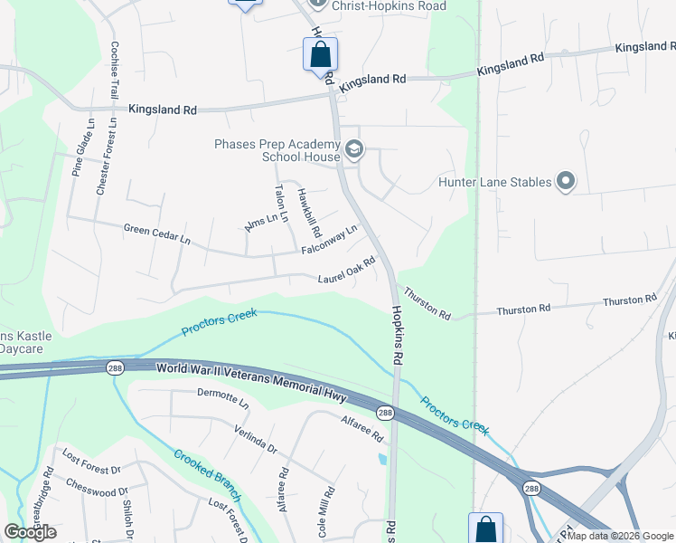 map of restaurants, bars, coffee shops, grocery stores, and more near 9000 Hopkins Road in Richmond