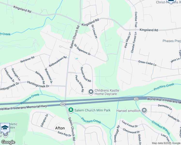 map of restaurants, bars, coffee shops, grocery stores, and more near 8650 Pleasant Ridge Road in Richmond
