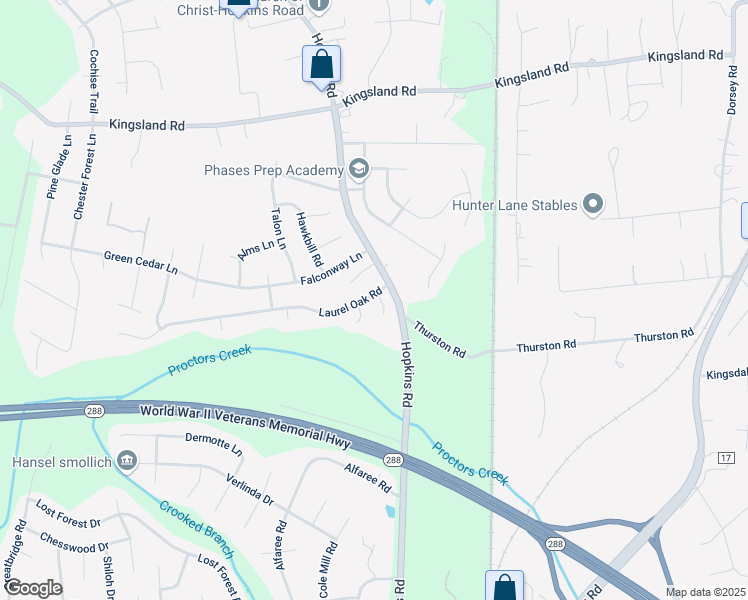 map of restaurants, bars, coffee shops, grocery stores, and more near 9000 Laurel Oak Court in Richmond