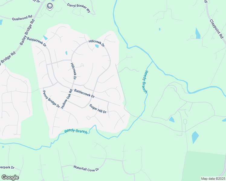 map of restaurants, bars, coffee shops, grocery stores, and more near 11901 Longfellow Drive in Midlothian
