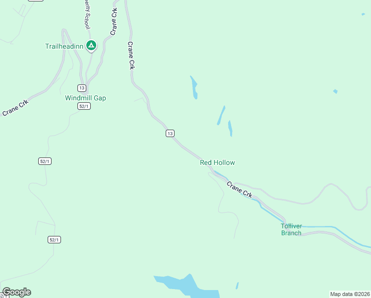 map of restaurants, bars, coffee shops, grocery stores, and more near Wildmill Gap-McComas Road in Mercer County