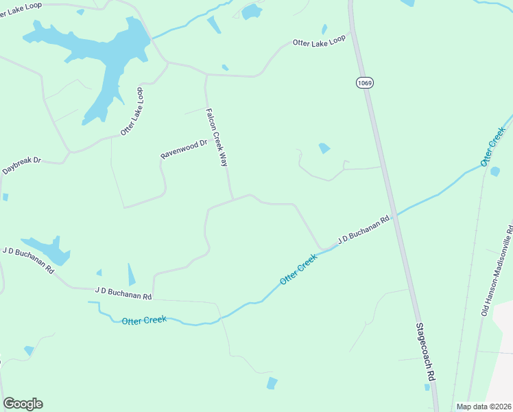 map of restaurants, bars, coffee shops, grocery stores, and more near 149-617 J D Buchanan Road in Hanson