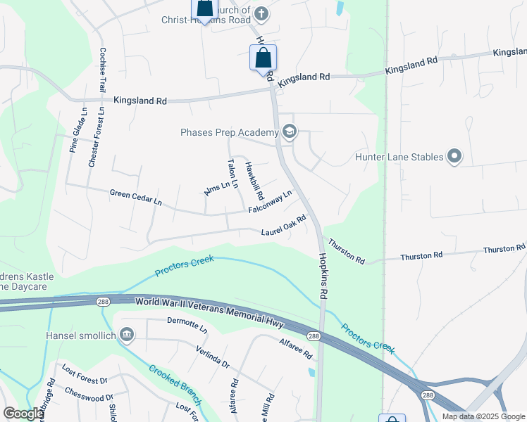 map of restaurants, bars, coffee shops, grocery stores, and more near 4101 Falconway Lane in Richmond