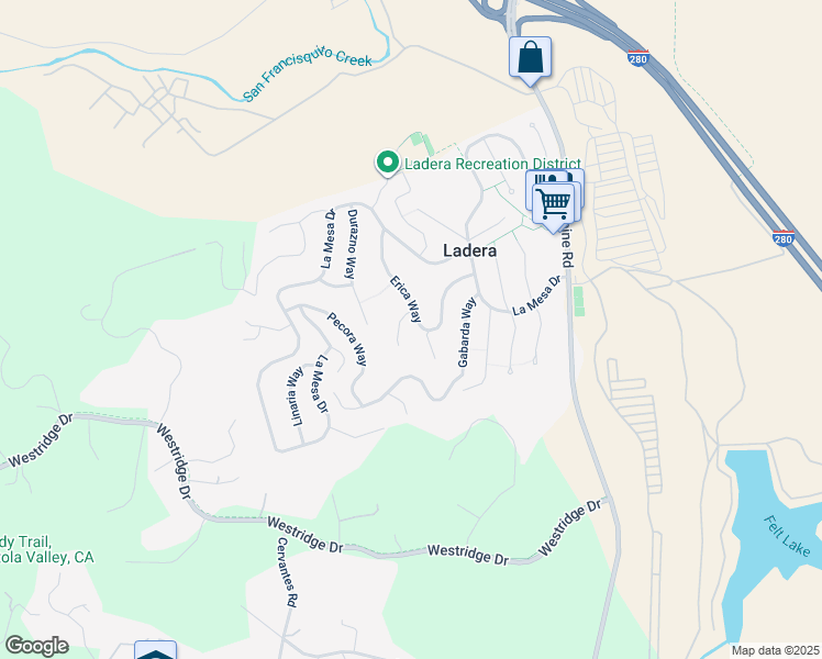 map of restaurants, bars, coffee shops, grocery stores, and more near in San Mateo County