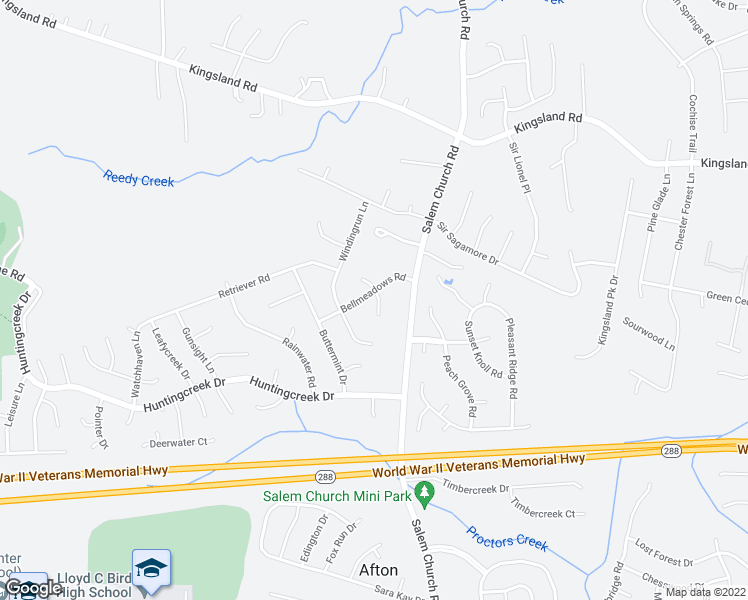 map of restaurants, bars, coffee shops, grocery stores, and more near 5401 Bellmeadows Road in Richmond