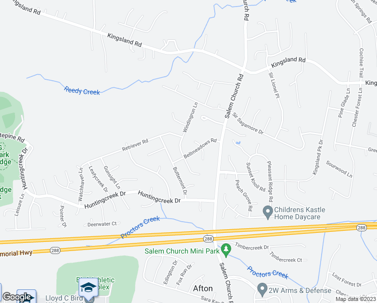 map of restaurants, bars, coffee shops, grocery stores, and more near 5418 Bellmeadows Road in Richmond