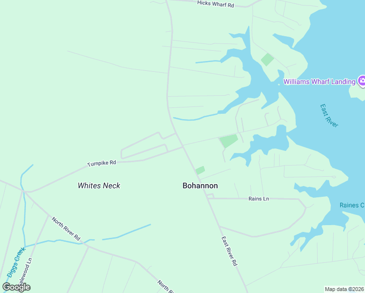 map of restaurants, bars, coffee shops, grocery stores, and more near Turnpike Road in Bohannon