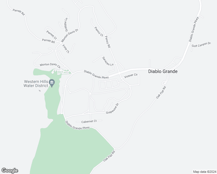 map of restaurants, bars, coffee shops, grocery stores, and more near 20870 Black Oak Drive in Patterson