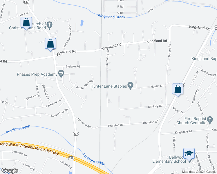map of restaurants, bars, coffee shops, grocery stores, and more near 8813 Firethorne Lane in Richmond
