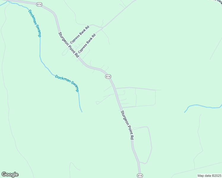 map of restaurants, bars, coffee shops, grocery stores, and more near 6411 Sturgeon Point Road in Providence Forge
