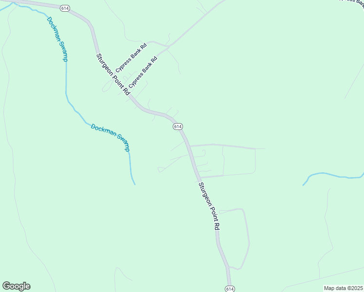 map of restaurants, bars, coffee shops, grocery stores, and more near 6411 Sturgeon Point Road in Providence Forge