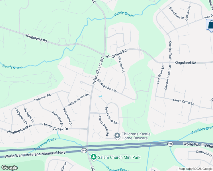map of restaurants, bars, coffee shops, grocery stores, and more near 8437 Excaliber Place in Richmond