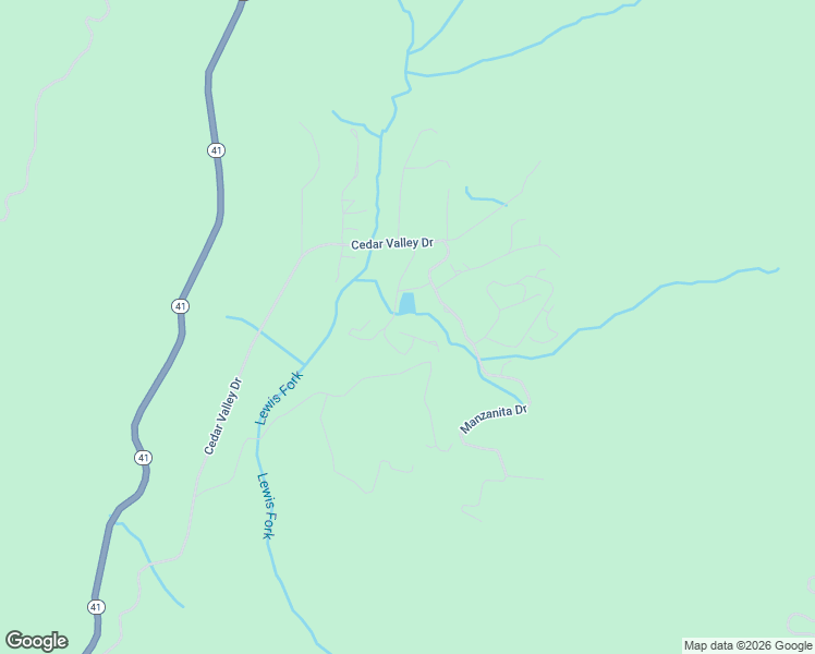 map of restaurants, bars, coffee shops, grocery stores, and more near 50599 Cedar Place in Oakhurst