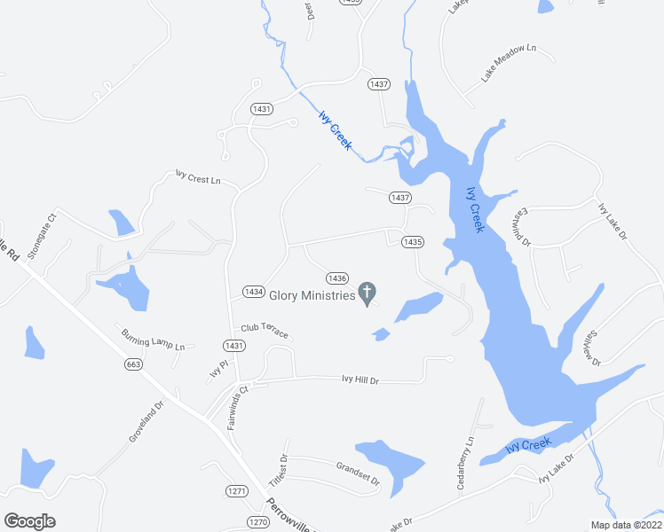 map of restaurants, bars, coffee shops, grocery stores, and more near 103 Trading Block Lane in Forest