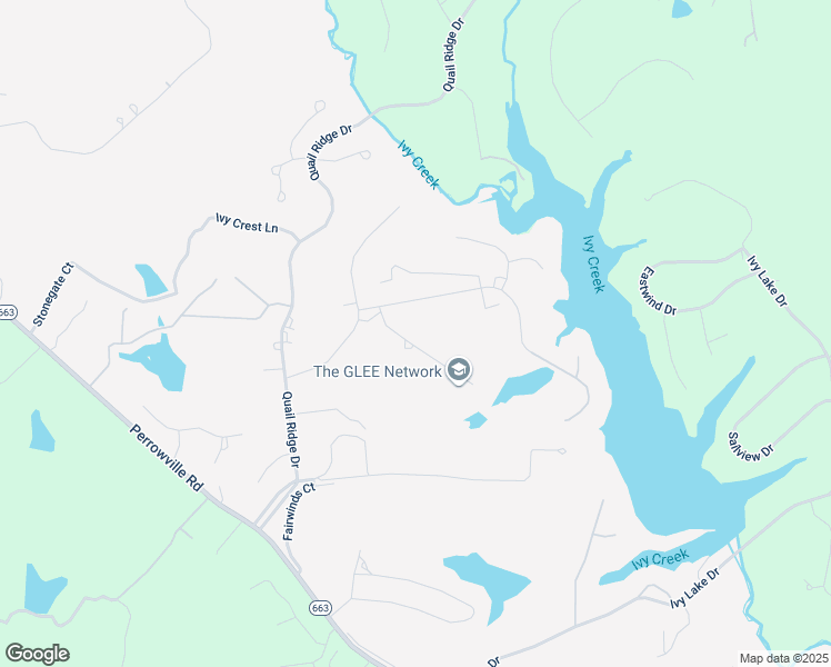 map of restaurants, bars, coffee shops, grocery stores, and more near 103 Trading Block Lane in Forest