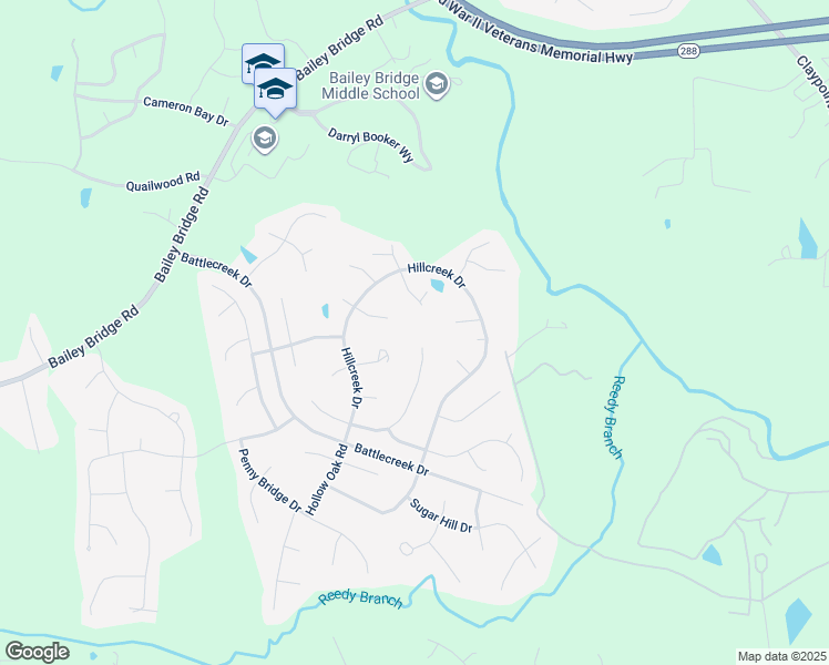 map of restaurants, bars, coffee shops, grocery stores, and more near 12100 Point Placid Drive in Midlothian